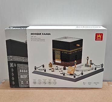 Конструктор Wange Architecture – Mosque Kaaba - Тематика: Кааба at lalafo.kg Конструктор Wange Architecture – Mosque Kaaba - Тематика: Кааба