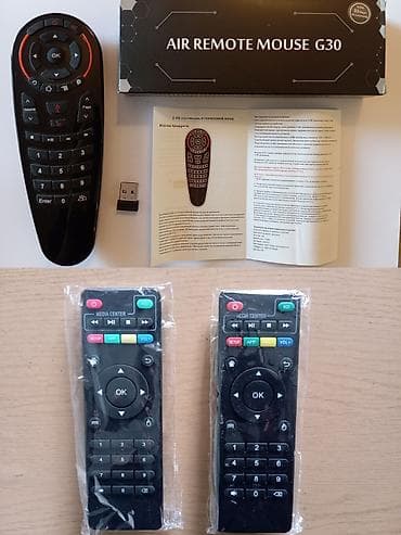 ТВ и видео: Пульты для ТВ-приставок на Андроид 1) AIR REMOTE MOUSE G30. Б/у в — 1