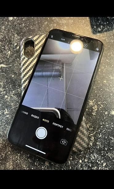 iphone xs max: IPhone X, Б/у, 64 ГБ, Space Gray, Чехол, 100 % — 2