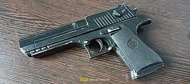 Игрушки: Игрушка Desert eagle, хорошая для ребенка за эту цену, металлический — 3