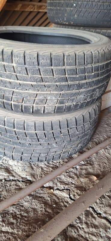 шины и диск: Шины 245 / 45 / R 18, Зима, Б/у, Пара, Легковые, Япония, Yokohama — 1