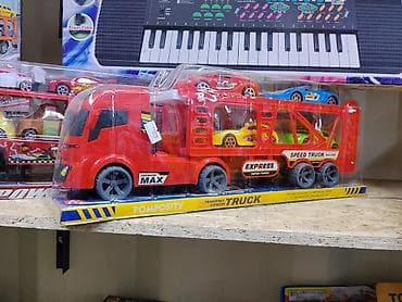 Игрушечный автотрейлер с машинками — набор POMPOSITY/TRUCK (Forward — 2