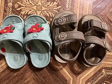 Детская летняя обувь, комплект из двух пар: В отличном состоянии
