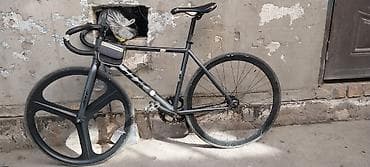 Детские велосипеды: Фикс/трековый велосипед с аэроколесом - Рама: стальная/алюминиевая — 2