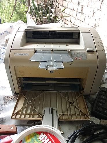 mac studio: Принтер Hp 1018 (нет кабеля, картриджа нет) — 1