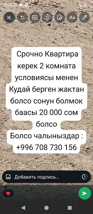 квартира 2000: Ищу квартиру: требуется 2‑комнатная квартира с удобствами — 1