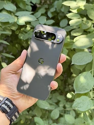пиксель 10: Google Pixel 9 Pro XL, Б/у, 128 ГБ, цвет - Черный, 1 SIM, eSIM — 1