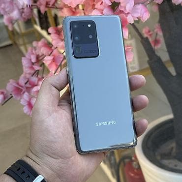Мобильные телефоны и аксессуары: Samsung Galaxy S20 Ultra, Б/у, 256 ГБ, цвет - Серый — 1