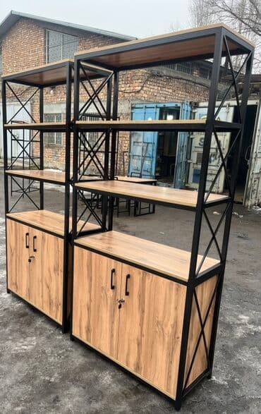 оборудование для бутика: Стеллаж Для игрушек, Лофт, 2000 см * 1000 см * 380 см, 
Новый — 126