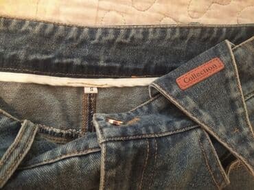 теннисный юбка: Новая джинсовая юбка, размер( S ) — 2