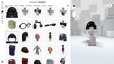 волосы для кукол: Набор цифровых предметов для аватара Roblox (категории — 5