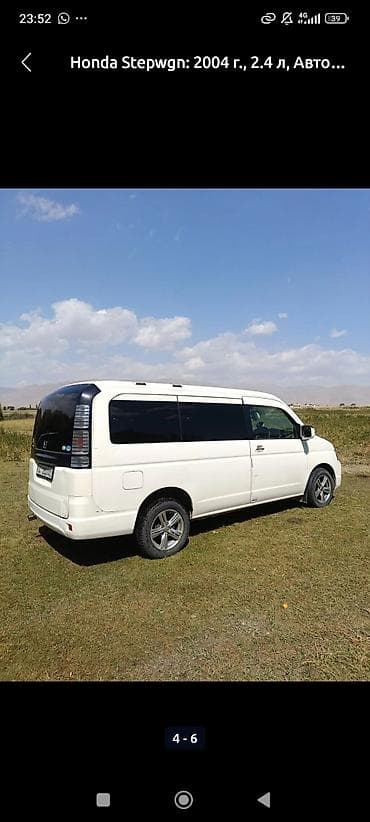 тойота пр: Honda Stepwgn: 2004 г., 2.4 л, Автомат, Бензин, Минивэн — 2