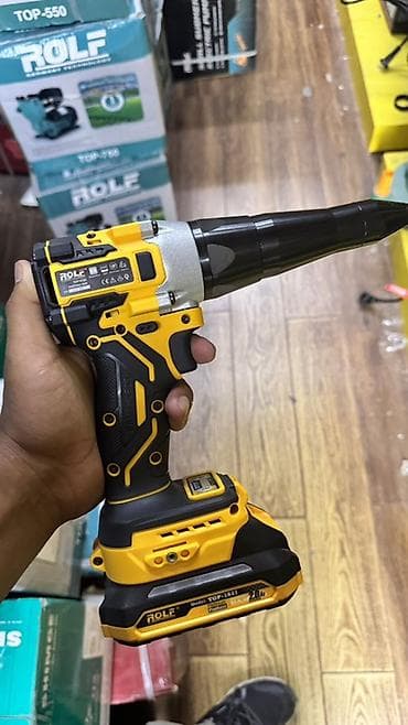 Инструменты: Аккумуляторный заклёпочник ROLF TOP-6120 - Тип: заклёпочний пистолет — 5