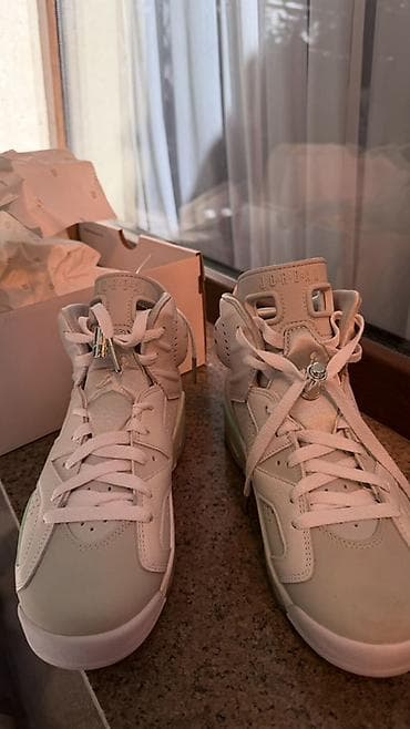 Мужские кроссовки, 38, Air Jordan, Новый, цвет - Бежевый