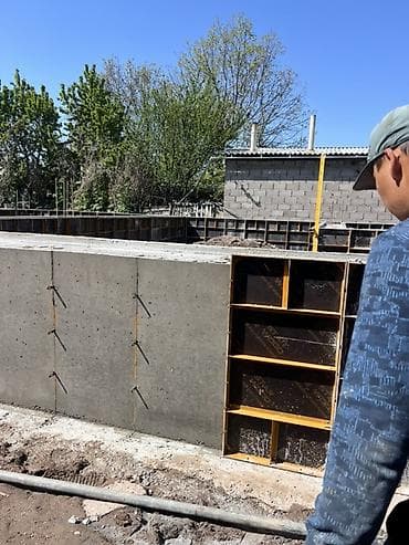 пластиковые столы в аренду: Строительство монолитных фундаментов под дом, баню, гараж и — 3
