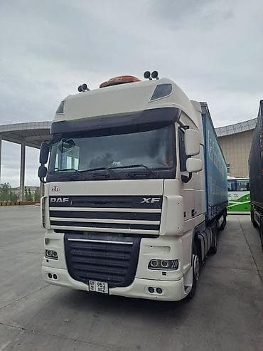 Тягач, DAF, 2007 г., Тентованный