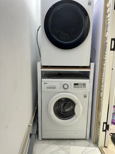 купить стеклянную полку: Стеллаж для стиральной машины 
Размеры : 70х105х61 — 1