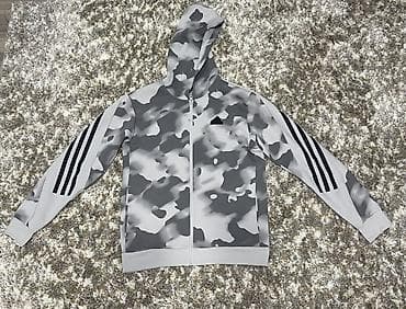 Оригинальная зип-худи Adidas, размер S/M, брался на подарок за 8200