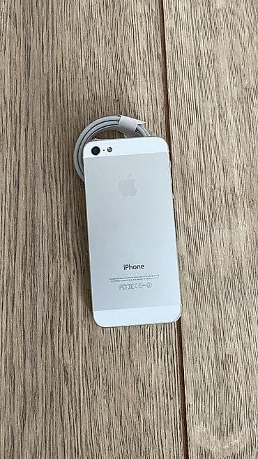iphone xs: IPhone 5, Новый, 32 ГБ, Белый, Кабель — 2