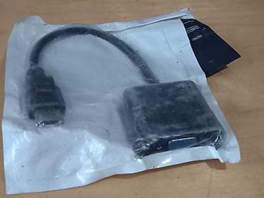 note: Адаптеры и переходники для видео: 1) HDMI → VGA - Подключение: штекер — 1
