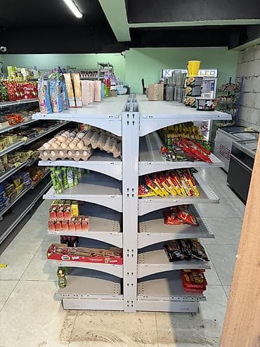 Соода жабдуулары: Торговые стеллажи металлические для магазина/супермаркета - — 3