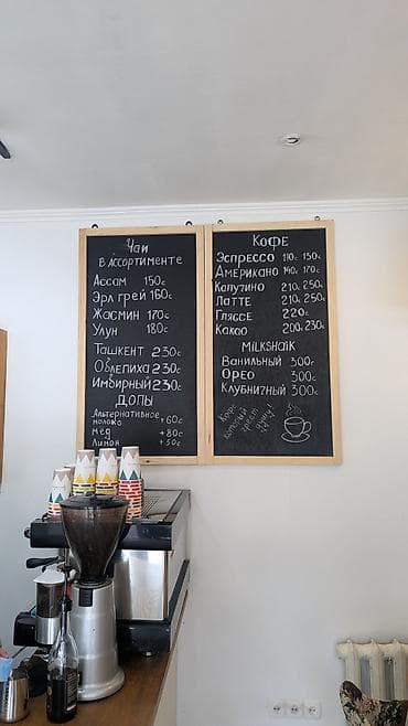 Зеркала: Грифельные доски/меню для кафе, баров, кофейн и магазинов. - Основа — 3