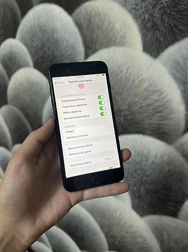 айфон 7 с: IPhone 7 Plus, Б/у, 128 ГБ, Черный, Зарядное устройство, Защитное стекло, Чехол, 100 % — 6