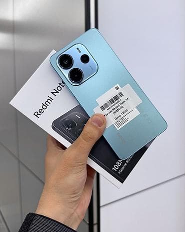 redmi 10a: Redmi, Redmi Note 14, Б/у, 256 ГБ, цвет - Голубой, В рассрочку, 2 SIM — 1