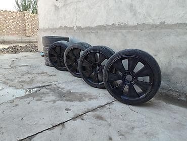асфальт рез: Колеса в сборе 215 / 40 / R 18, Всесезонная, Б/у, Комплект, Легковые, Литые, отверстий - 5 — 4