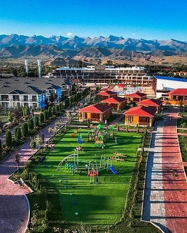 Иссык-Куль 2026: Таунхаус, Baytur Resort & Spa ЦО Baytur Resort & Spa, Бостери, Детская площадка, Парковка, стоянка, Охраняемая территория — 2