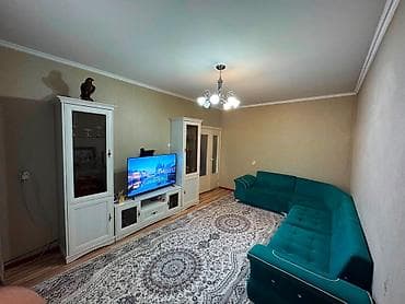 3: 3 комнаты, 80 м², Асанбай мкр 106 серия, 4 этаж, Евроремонт — 1