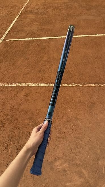 Теннисная ракетка Wilson Ultra 100 v4 Состояние - 8/10 Доп. намотка - — 3