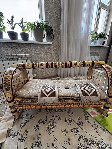 люлька: Люлька, Колыбель, Дерево, цвет - Бежевый, Самовывоз, Бесплатная доставка — 7