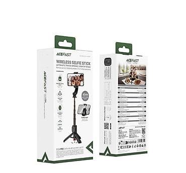 Жеке буюмдар: Монопод ACEFAST E43 Selfie Stick с автоматическим штативом, черный - — 1