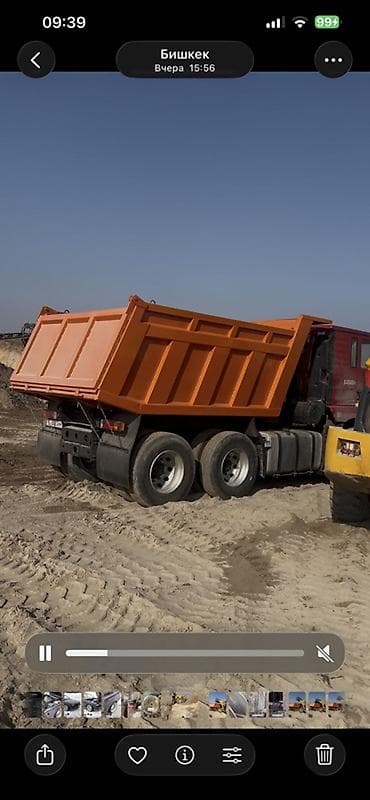 куплю песок: Песок, Ивановский карьер, Насыпью, Камаз — 3