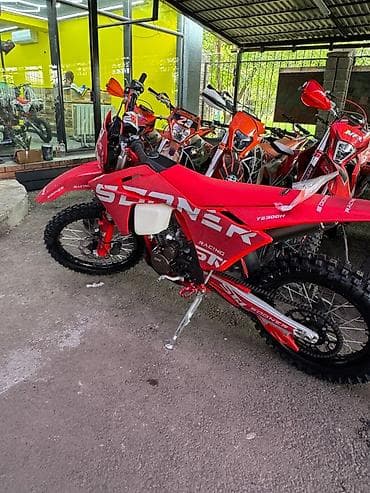 Мототехника: Эндуро-мотоцикл STONER (STN) G5 Racing, красный. - Тип: эндуро/кросс — 3