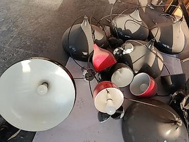 Подвесные светильники комплектом - Тип: купольные подвесы. - Материал