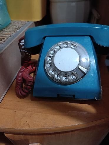 кирпич телофон: Роторный проводной телефон ретро-стиля (бирюзово‑синий корпус) Сделано — 1