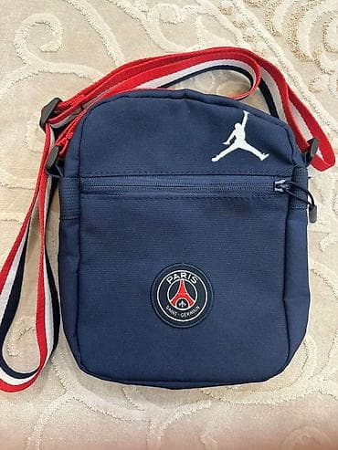 сумка офицерская: Барсетка, Nike, Материал: Тканевый материал, Застежка на молнии, Б/у — 1