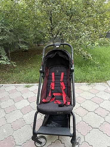 красный пиджак: Коляска, Cybex, цвет - Черный, Б/у, Самовывоз — 6