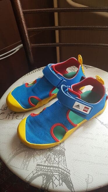 спортивные штаны адидас: Сандали Adidas 34р Оригинал!!! б/у в хорошем состоянии Очень легкие — 1