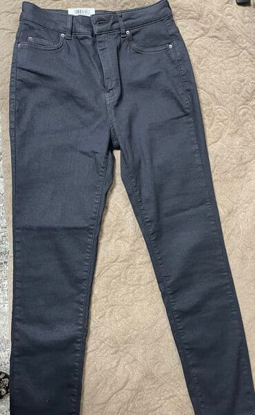 черные джинсы женские: Джинсы, Скинни, Hugo Boss, Средняя талия, M — 3