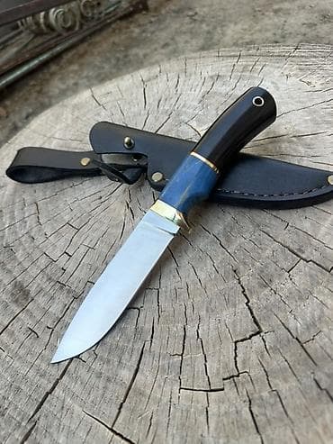 Нож фиксированный с ножнами сталь d2-62hrc - Конструкция: цельный — 2