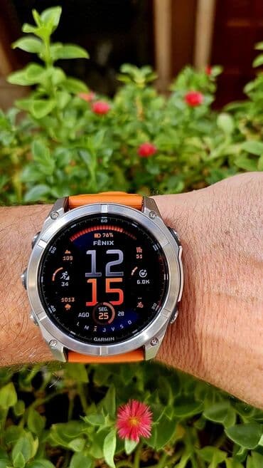 fenix 7x: Garmin Fenix 8 Orange В идеальном состоянии,в полном комплекте,часам — 1