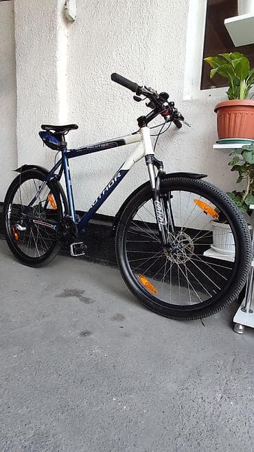 автор велосипед author: Горный велосипед, Author, Рама XL (180 - 195 см), Алюминий, Б/у — 6