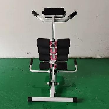 Спорт и отдых: Домашний тренажёр для пресса и спины с мультироликами Грузоподьемность — 10