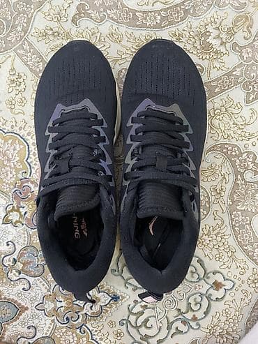 lining: Беговые кроссовки Li-Ning (уни) - Цвет: чёрный верх, бело-кремовая — 3