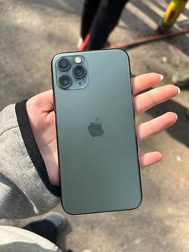 айфон их: IPhone 11 Pro, Matte Midnight Green — 3