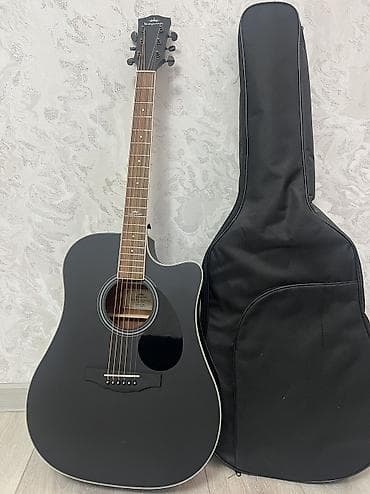 Пианино, фортепиано: Акустическая гитара Kepma K3C-BKM + чехол - Тип: акустическая гитара — 6