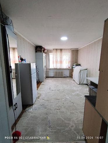 гостиница бишкек кызыл аскер: 1 бөлмө, 19 м², Жатакана, 3 кабат, Косметикалык ремонт — 6